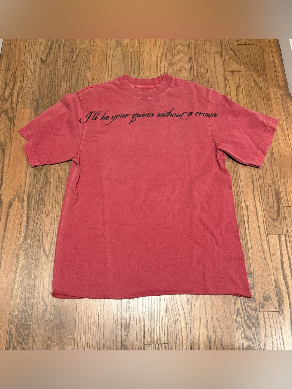 Vintage-Inspired Lady Gaga Red Mayhem Tour Short Sleeve Tee